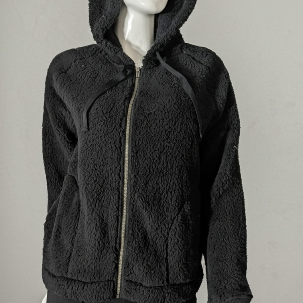 True Craft Black Teddy Jacket